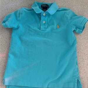 Ralph Lauren Kids Turquoise Polo Shirt